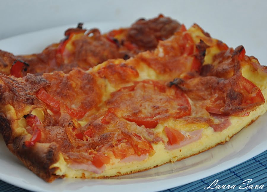 Pizza Cu Blat De Iaurt Retete Culinare Cu Laura Sava Cele Mai
