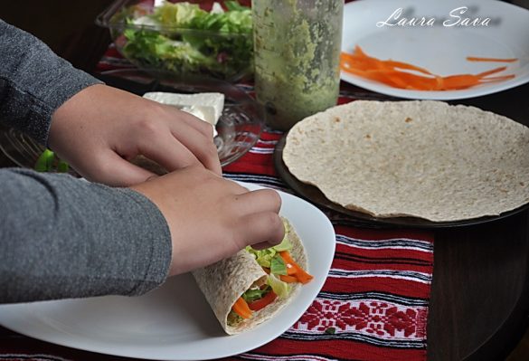 Lipie cu legume pentru copii | Retete culinare cu Laura Sava - Cele mai